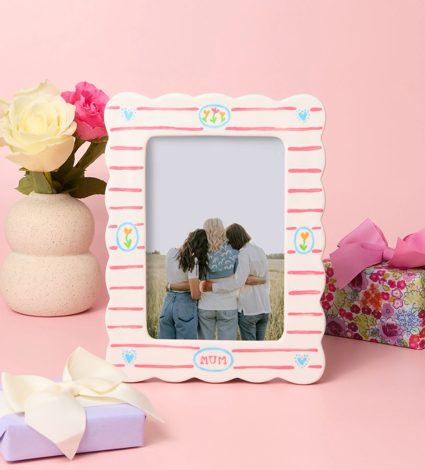 Cherished Creations: Mother’s Day Frame & Vase Bundle - Image 2