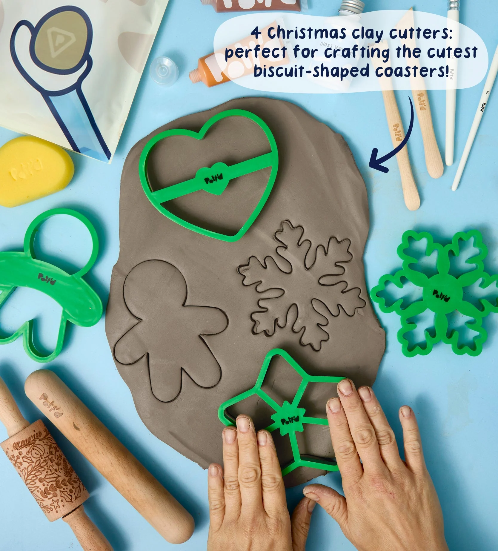 Christmas Cookie Coaster Bundle - Image 5