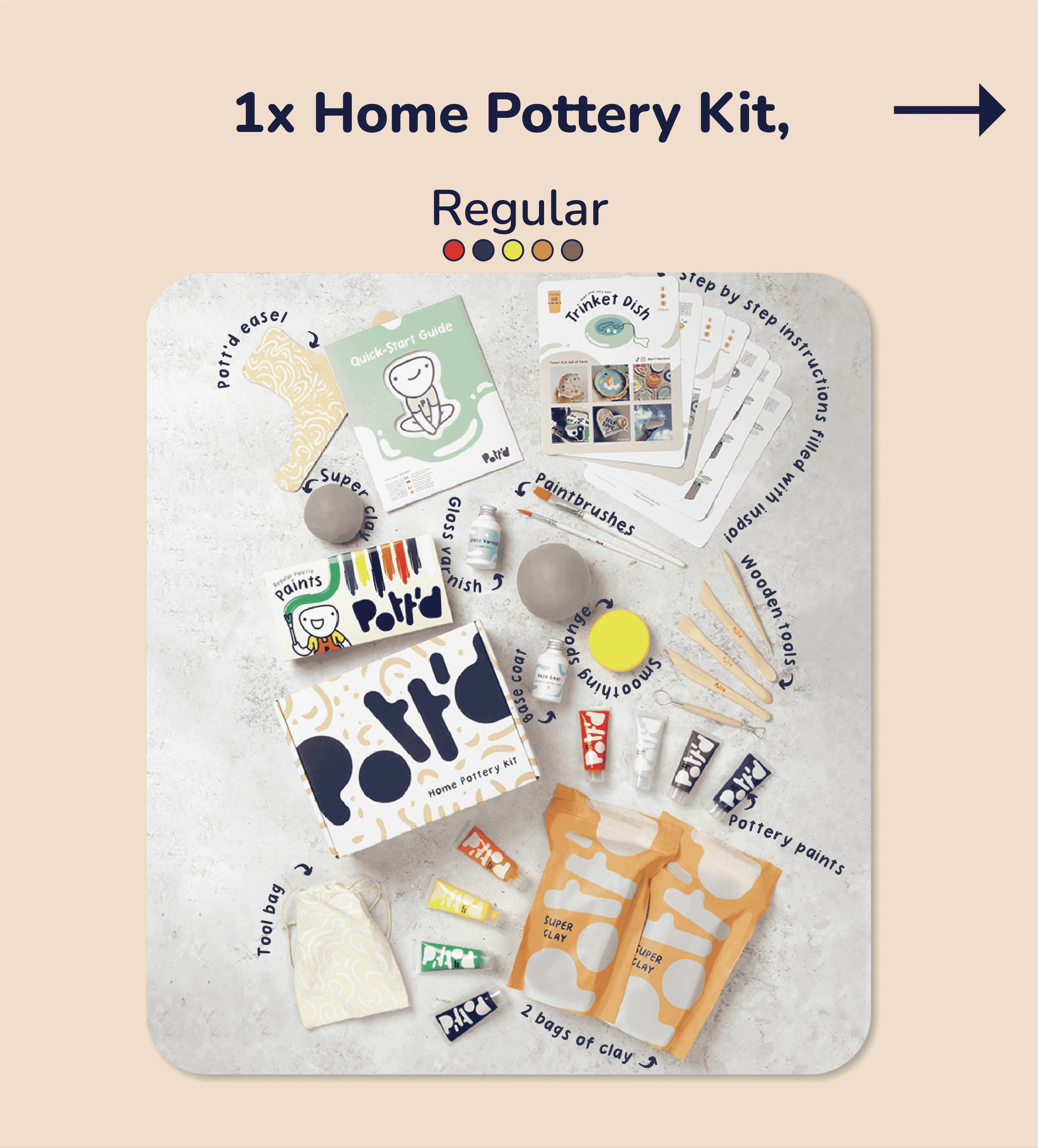 Deluxe Home Pottery Kit - Image 14