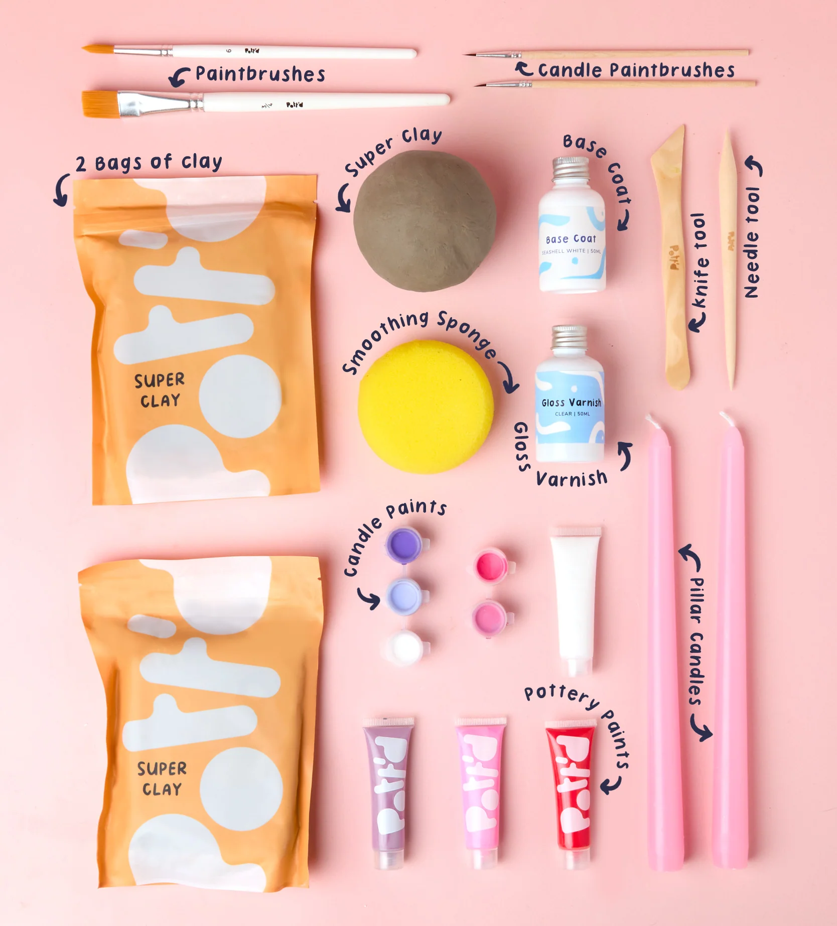 Girl’s Night In: Candle Painting Kit - Image 14