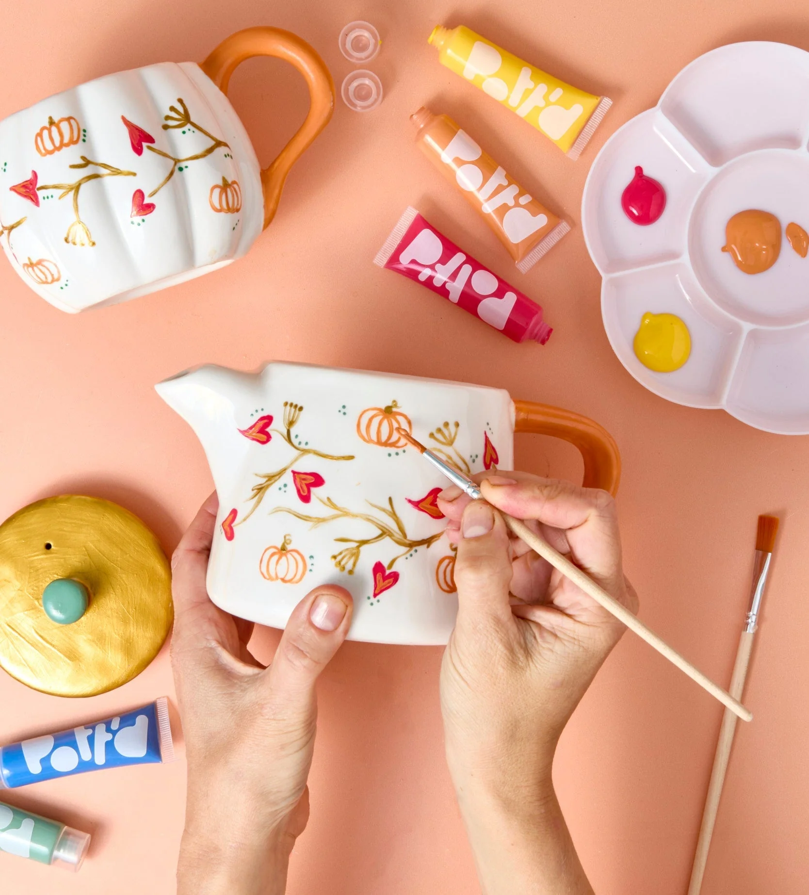 Spooky Sips: Halloween Paint-a-Tea Pot - Image 9