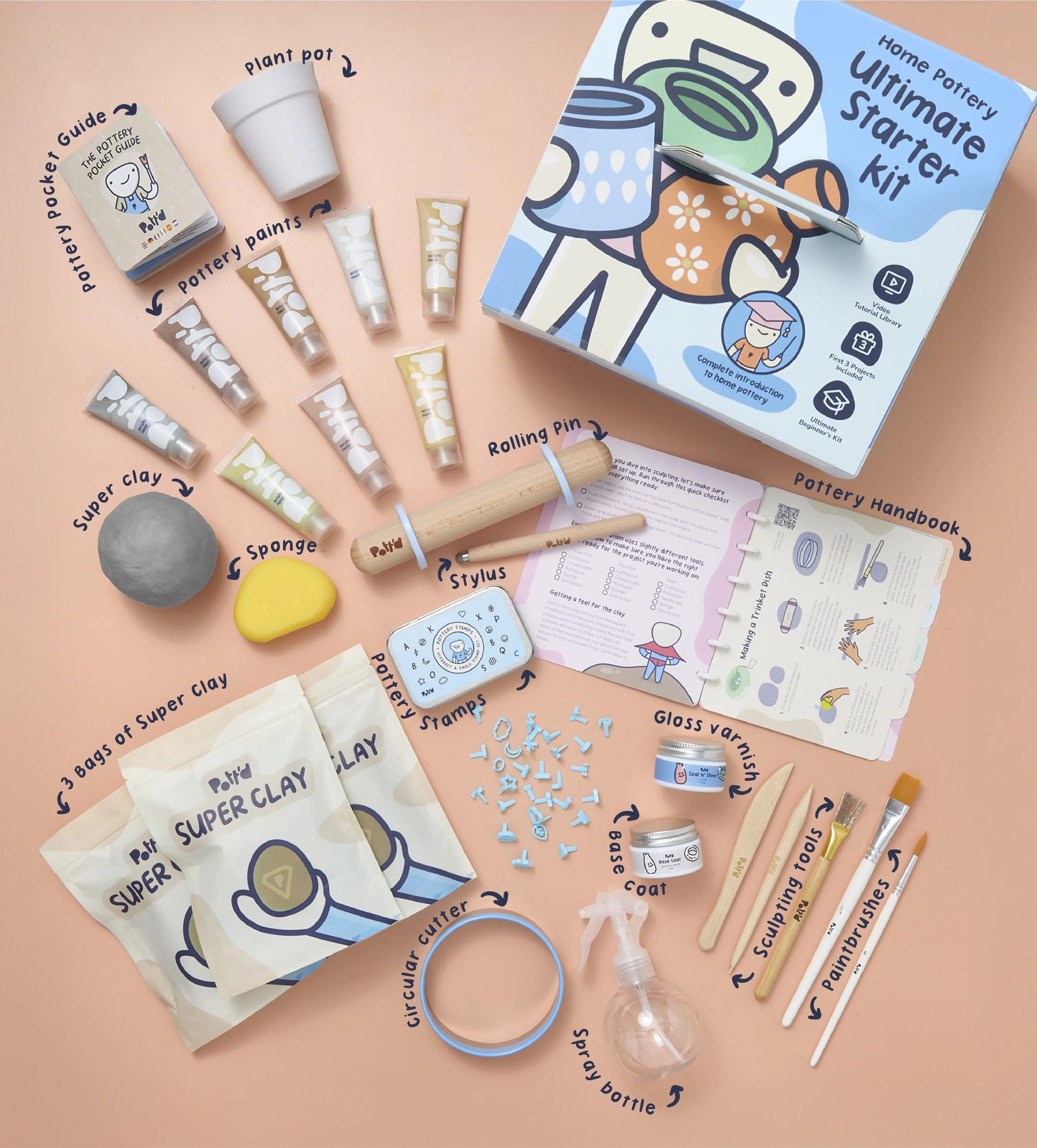 Home Pottery Kit - Image 169