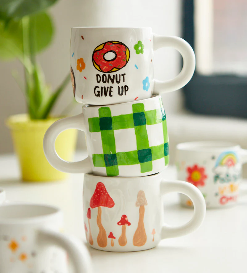 Mugs & Wine Glass Painting Bundle - Image 5