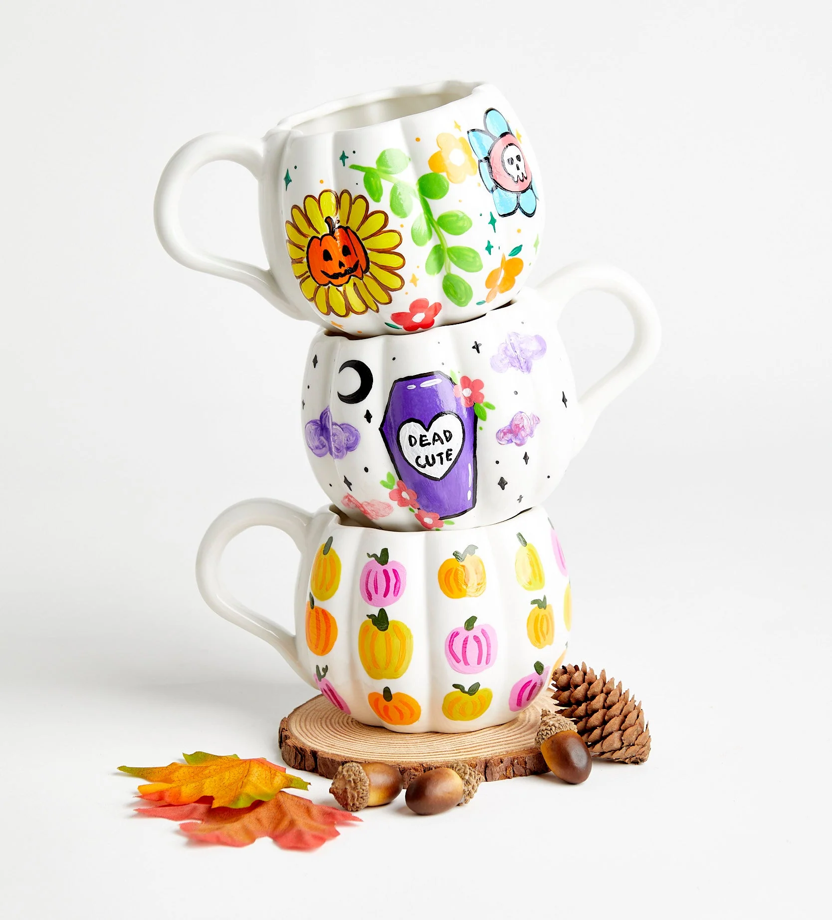 Pumpkin Paint-a-Mug x2 - Image 8