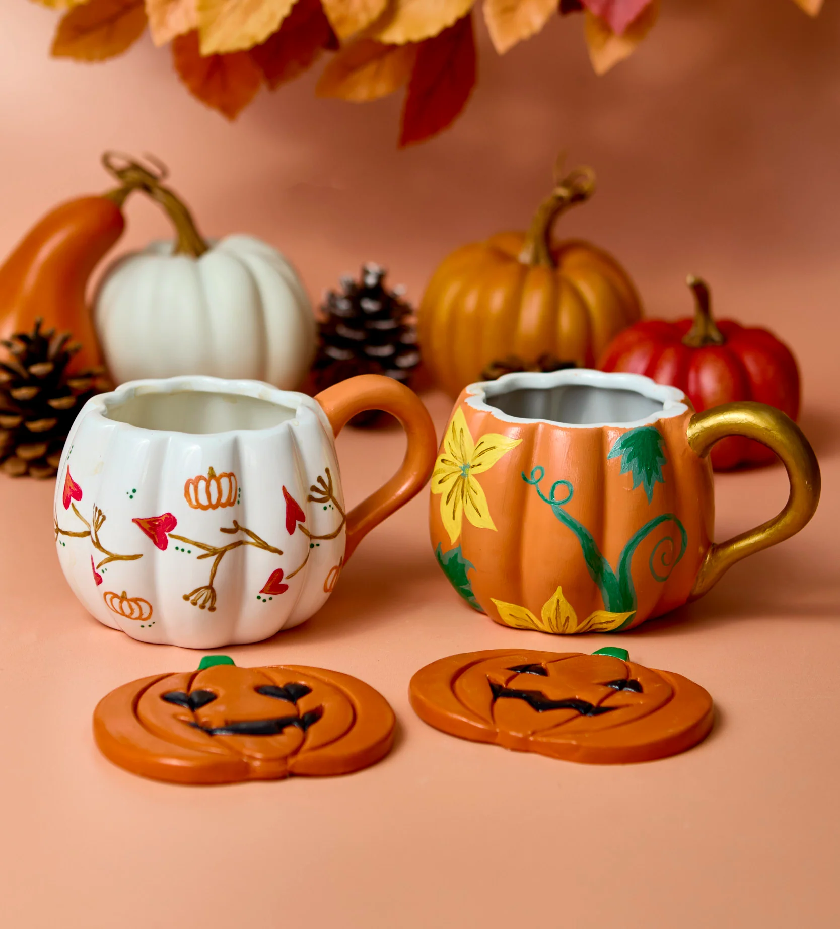 Pumpkin Patch: Coasters and Mug Bundle - Image 3